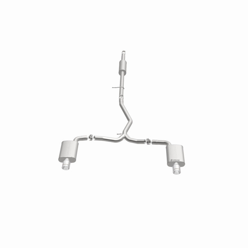 MagnaFlow 11-13 Ford Explorer V6 3.5L SS Catback Exhaust Dual Split Rear Exit w/ 3.5in SS Tips - 15467