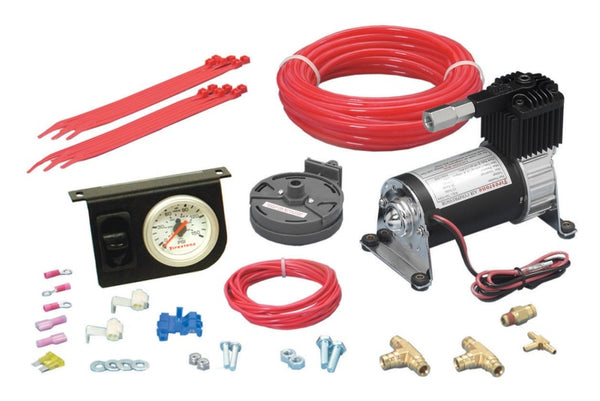 Firestone Level Command II Standard Duty Single Analog Air Compressor System Kit (WR17602158) for 2007-2015 Volkswagen GTI - 