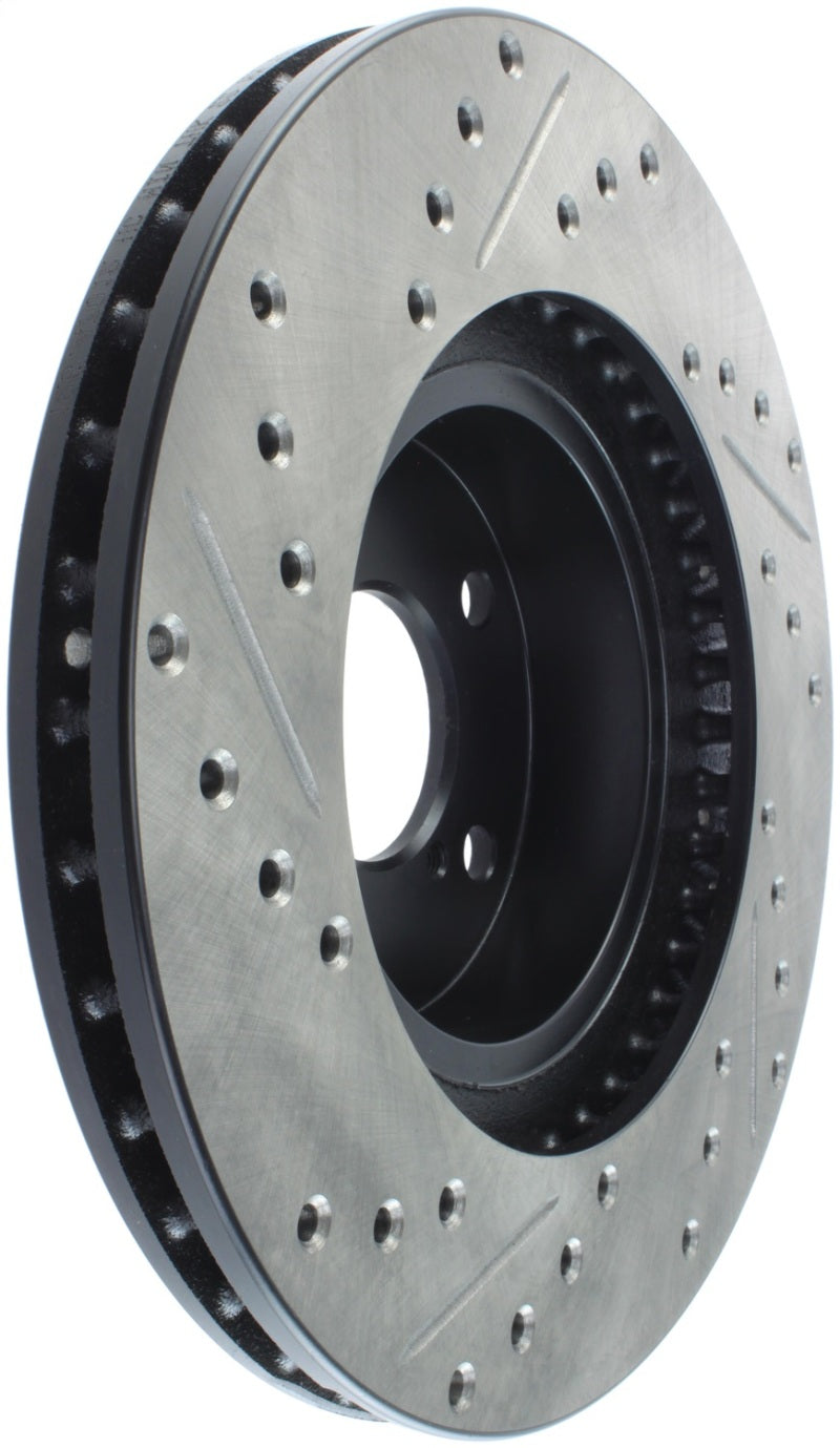 StopTech Slotted &amp; Drilled Sport Brake Rotor - 127.47012L