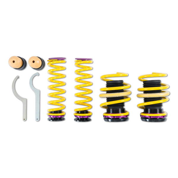 KW H.A.S. 17-18 Audi RS3 (8V) w/ Electronic Damper - 253100AL for 2015-2020 Audi S3 - front view