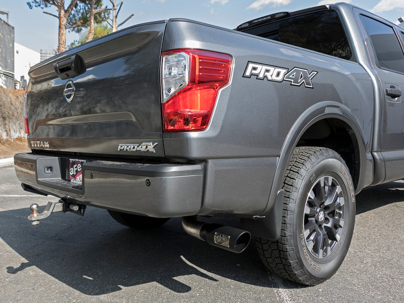 aFe MACHForce XP 2.5in Cat-Back Exhaust System w/ Black Tip Nissan Frontier 17-19 V8-5.6L - 49-46125-B