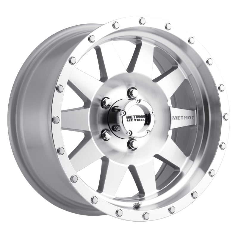 Method MR301 The Standard 17x9 -12mm Offset 5x5 94mm CB Machined/Clear Coat Wheel - MR30179050312N