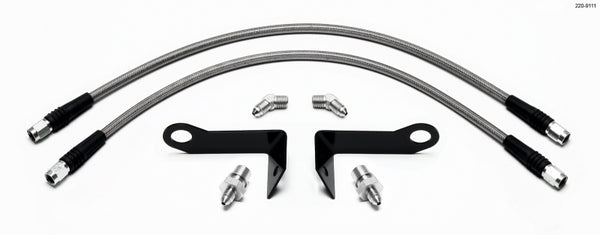 Wilwood Flexline Kit Front 2005-08 Ford Mustang w/ SL4 or SL6 Caliper - 220-9111 by Wilwood