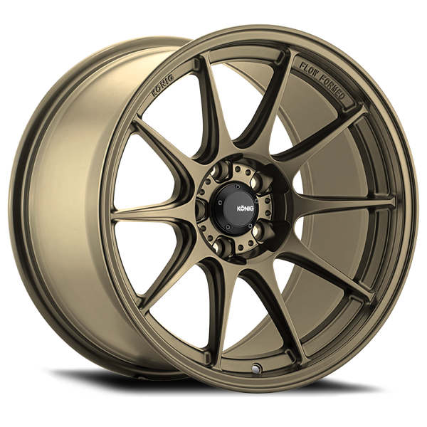 Konig Dekagram 16x8 4x100 ET35 Gloss Bronze - DK86100358 by Konig