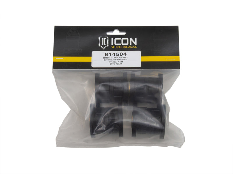 ICON 58450 / 58451 Replacement Bushing &amp; Sleeve Kit - 614504