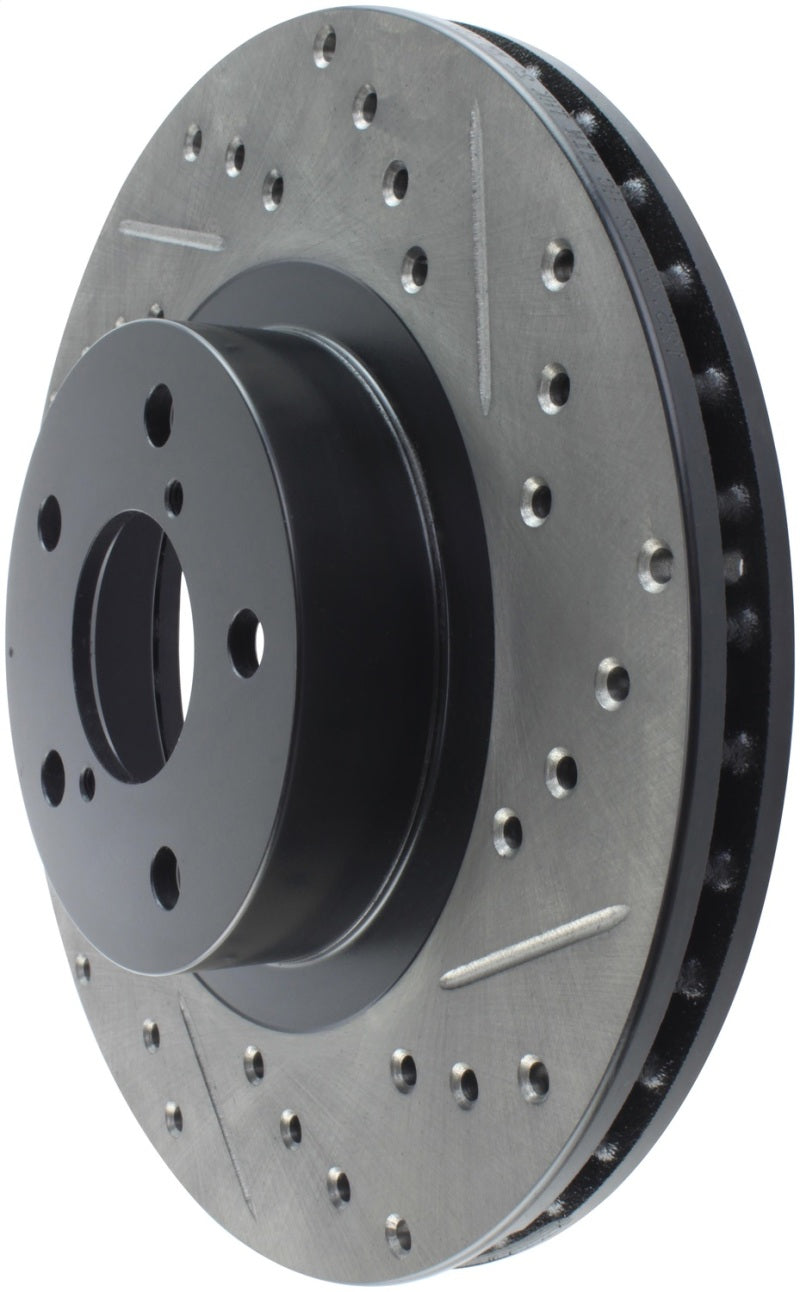 StopTech Slotted &amp; Drilled Sport Brake Rotor - 127.47012L
