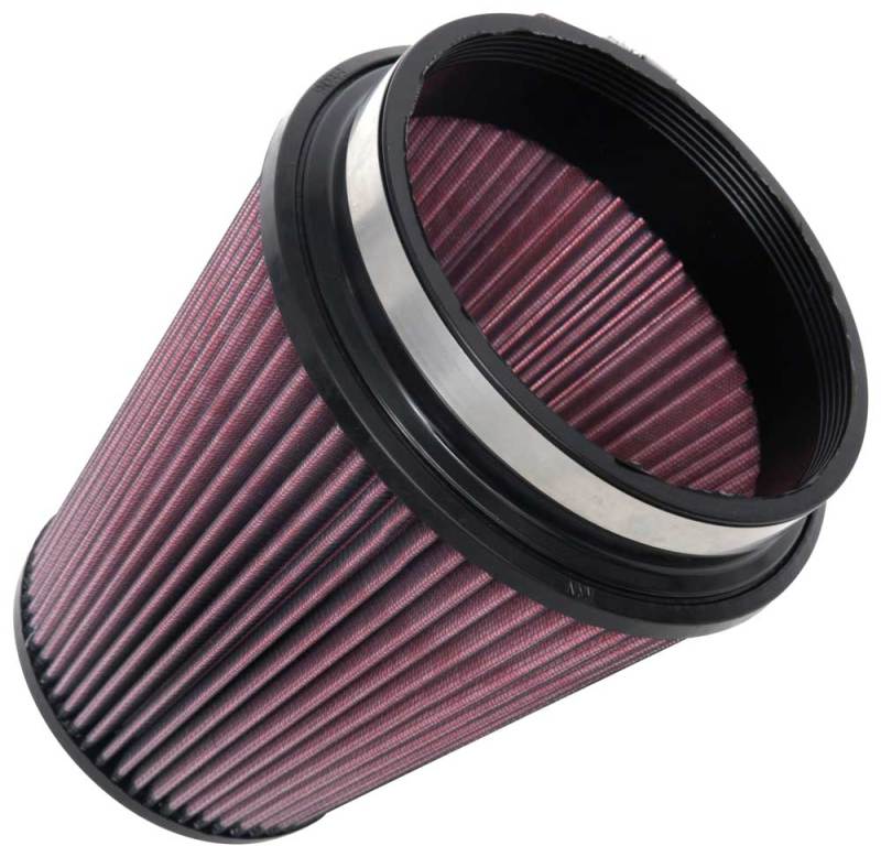 K&amp;N Universal Tapered Filter 6in Flange ID x 7.5in Base OD x 5in Top OD x 8in Height - RU-1020