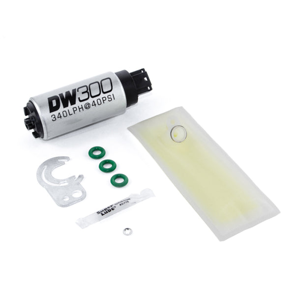 DeatschWerks 320 LPH In-Tank Fuel Pump w/ 89-93 Miata Set Up Kit - 9-301-0836 for 1990-1993 Mazda Miata - front view