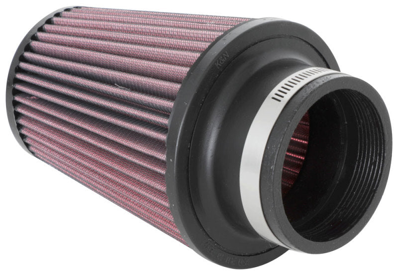 K&N Universal Clamp-On Air Filter 3in Flange ID x 5in Base OD x 3.5in Top OD x 6in Height - RU-1039