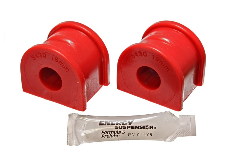 Energy Suspension 97-04 Chevy Corvette Red 19mm Rear Sway Bar Bushing Set - Reuse OE Brackets - 3.5201R for 1997-2004 Chevrol