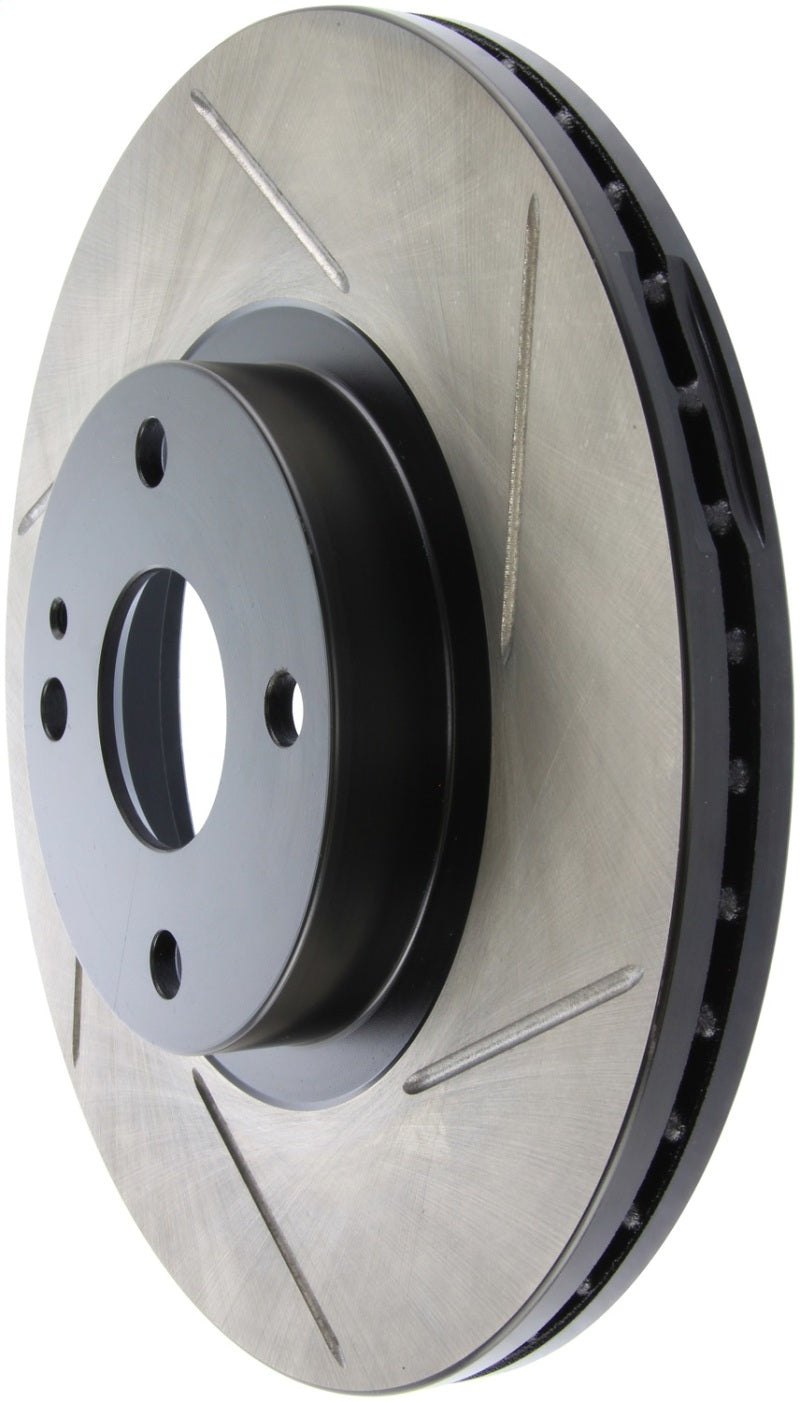 StopTech Power Slot 01-05 Mazda Miata Sport Suspension/Turbo SportStop Slotted Front Left Rotor - 126.45061SL for 2001-2005 M
