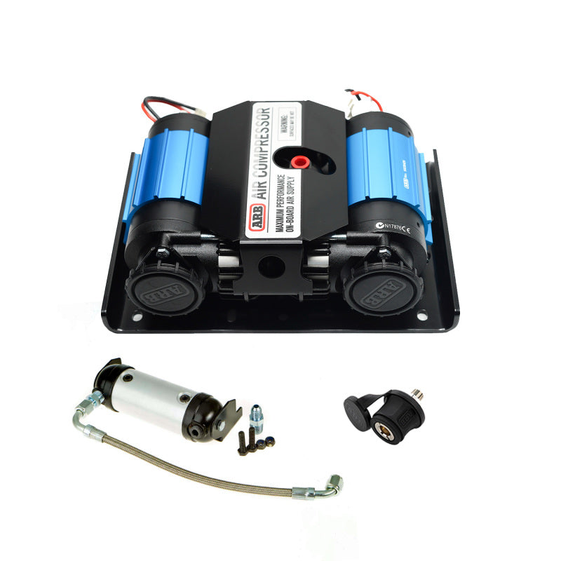 ARB Ford Bronco Twin 12V Onboard Compressor Kit - CKMTA12BK1