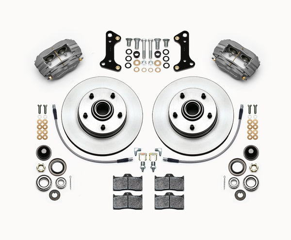 Wilwood Forged Dynalite-M Front Kit 11.00in 1 PC Rotor&Hub 67-69 Camaro 64-72 Nova Chevelle - 140-15272 for 1964-1972 Buick S