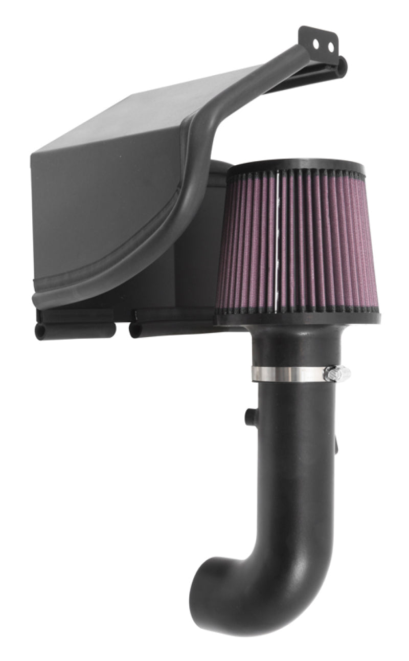 K&amp;N 2015 WRX Black Typhoon Short Ram Intake - 69-8006TTK