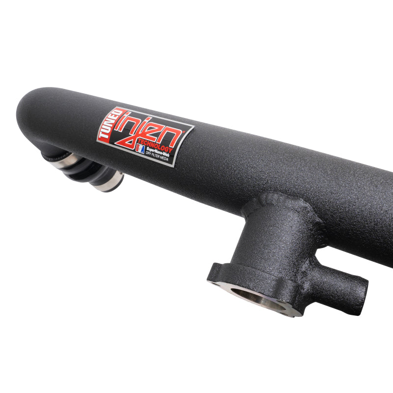 Injen 21-25 Ford Bronco 2.7L V6 (TT) EcoBoost SES Intercooler Pipes - Wrinkle Black - SES9301ICPWB