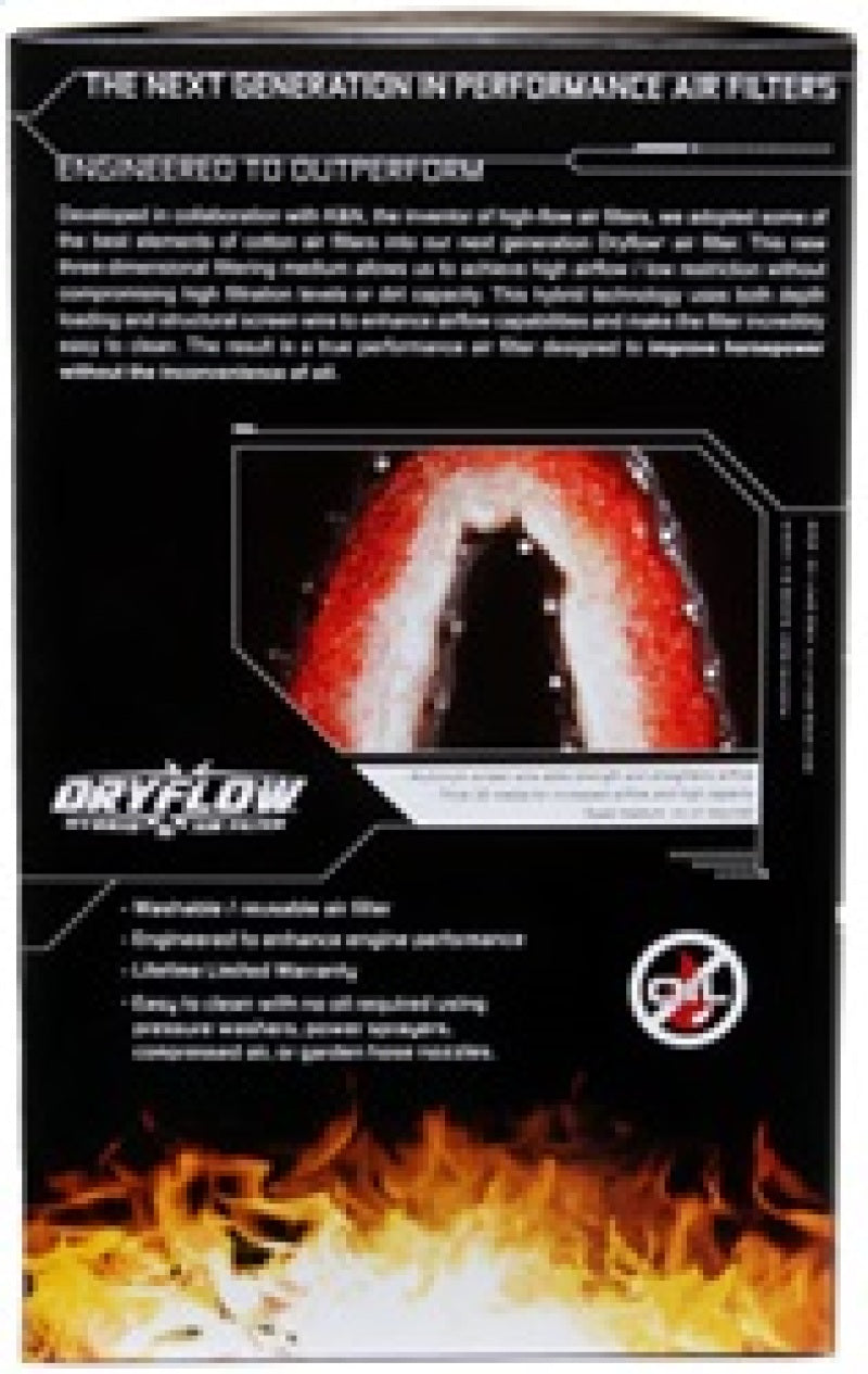 AEM DryFlow Air Filter - fits 2007-2019 Ford Focus/Volvo - AE-20993