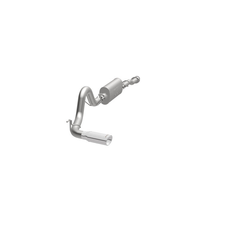 MagnaFlow Cat-Back 2016 Toyota Tacoma 3.5L V6 SS 3in Single Pass Side Exit Rear 4in Tip - 19291