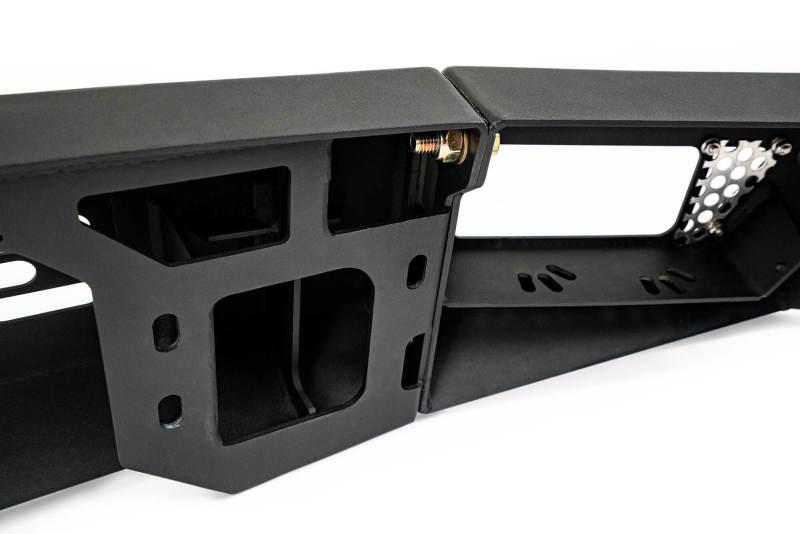 DV8 Offroad 2021+ Ford Bronco Bumper- Accommodates 20in Dual Row Light Bar &amp; (4) 3in Pod Light Mount - FBBR-03