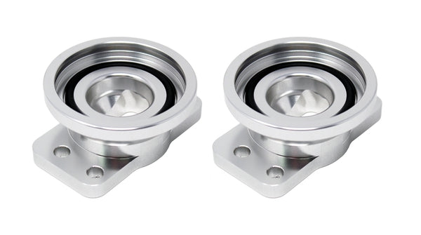 Torque Solution Dual HKS Blow Off Valve Adapter 2018+ Kia Stinger 3.3T - TS-BOV-489-3.3T for 2018-2023 Kia Stinger