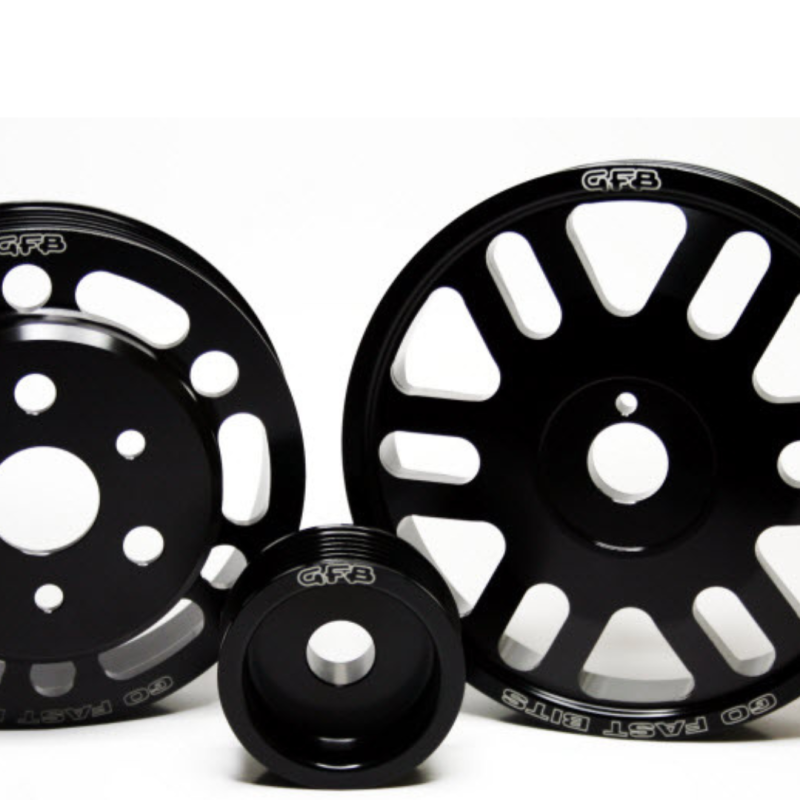 GFB 13 Subaru BRZ / 13 Scion FR-S 3 Pc L/W Pulley Kit (Inc Crank/Alternator/Water Pump Pulleys) - 2016 for 2013-2020 Subaru B