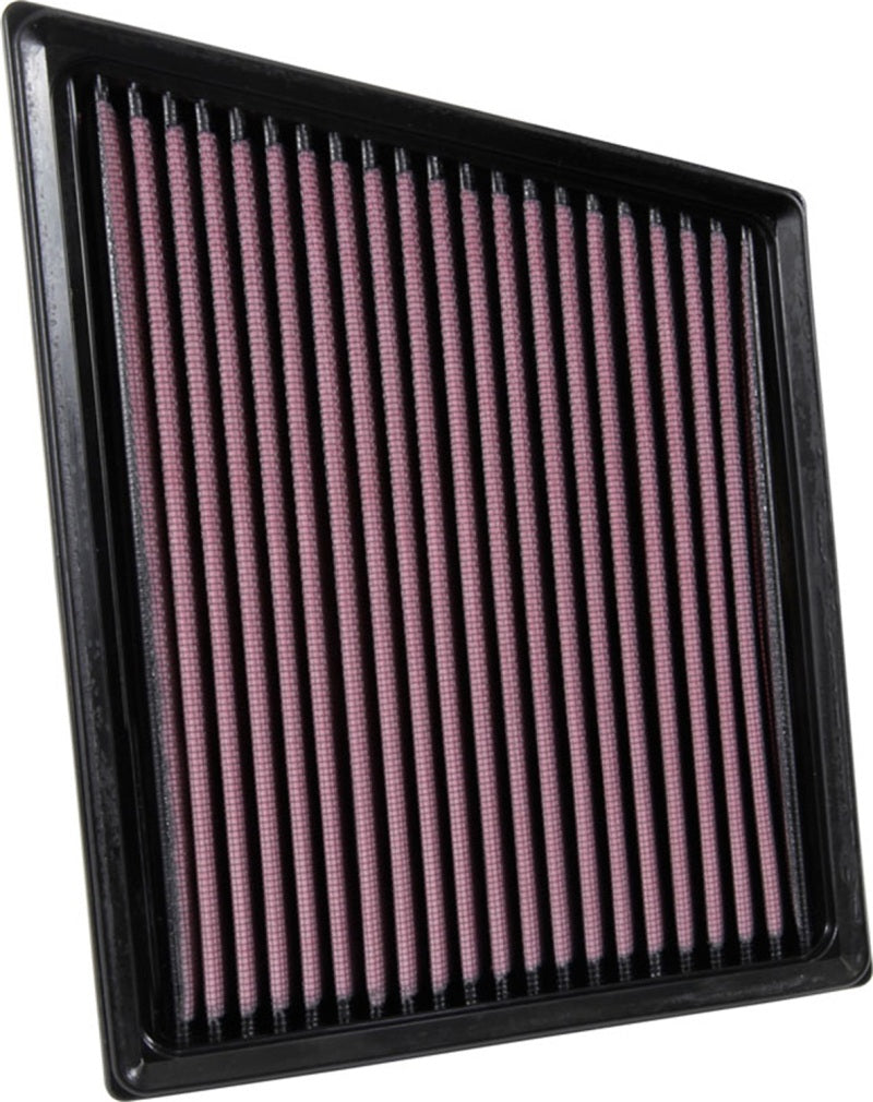K&N 2015 Jaguar F-Pace V6-3.0L F/I Left Side Replacement Drop In Air Filter - 33-3075