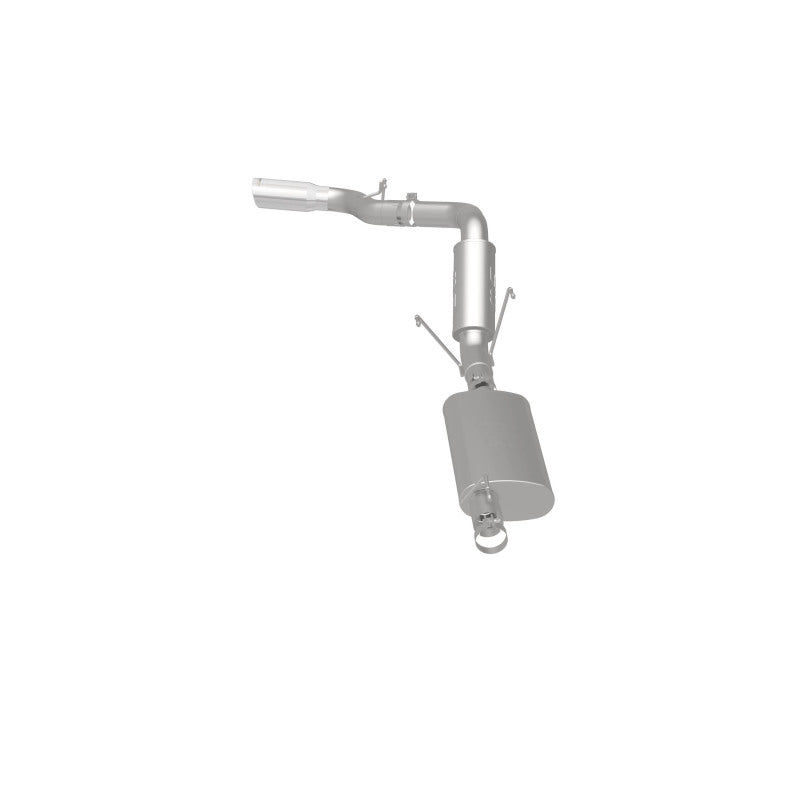 MagnaFlow Cat-Back, SS, 4in, Single Pass Side Rear Exit 5in Tip 14-15 Ram 2500 6.4L V8 CC LB/MC SB - 19200