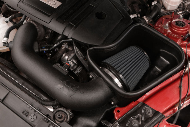 K&amp;N 18-23 Ford Mustang GT 5.0L V8 F/I Dryflow Performance Air Intake System - 30-2605