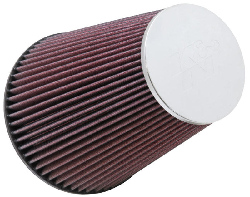K&amp;N Universal Chrome Filter 6 inch FLG / 7.5 inch Base / 4.5 inch Top / 9 inch Height - RC-5046