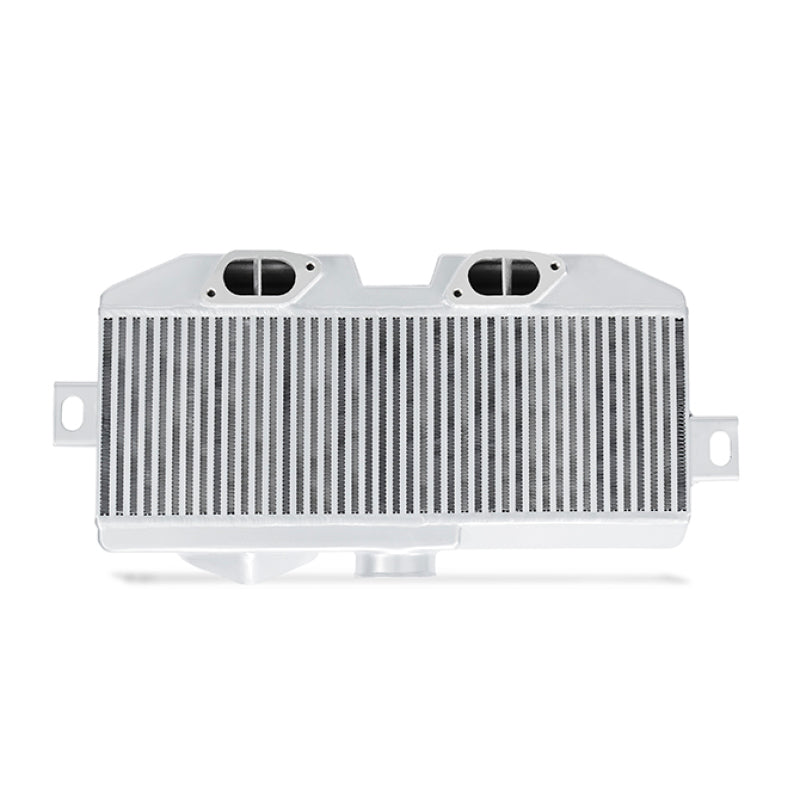 Mishimoto Subaru 08-15 WRX STi Top-Mount Intercooler Kit - Powder Coated Silver &amp; Black Hoses - MMTMIC-STI-08SLBK