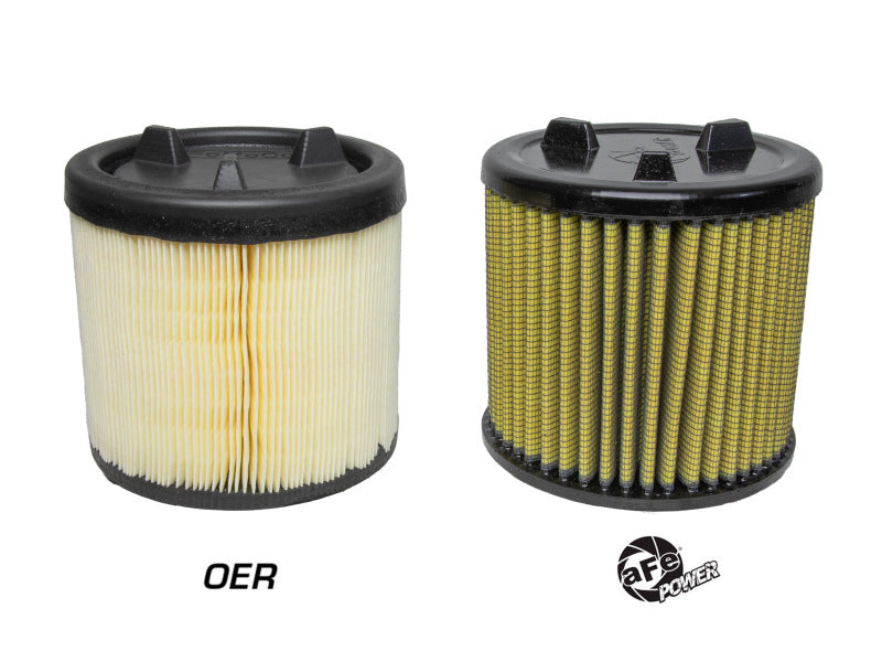 aFe Power 21-22 Ford Bronco L4-2.3L (t)/V6-2.7L (tt) Magnum FLOW Air Filter w/ Pro GUARD 7 Media - 10-10401G for 2021-2026 Fo