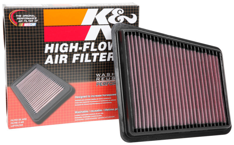 K&amp;N 2018 Kia Stinger L4-2.0L F/I Replacement Drop In Air Filter - 33-5073