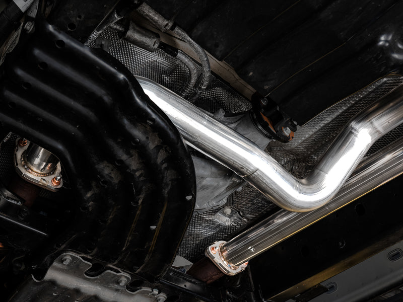 AWE Tuning 2021 RAM 1500 TRX 0FG Cat-Back Exhaust - Diamond Black Tips - 3015-33005