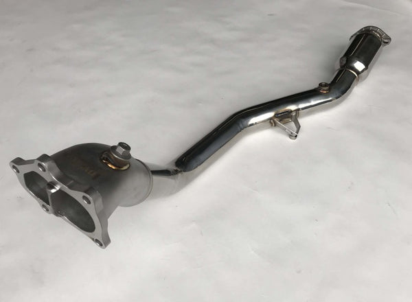 Invidia 08-14 WRX/ 08-21 STI Down-Pipe w/ High Flow Cat - HS08SW1DOCB for 2015-2025 Subaru WRX