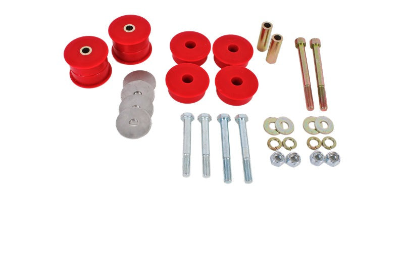 BMR 15-23 S550 Mustang Differential Bushing Kit (Polyurethane) - Red - BK049