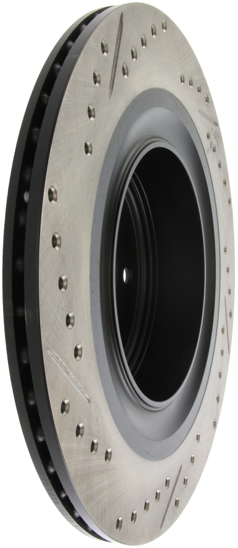 StopTech Infiniti G37 / Nissan 370Z SportStop Slotted &amp; Drilled Rear Left Rotor - 127.42101L