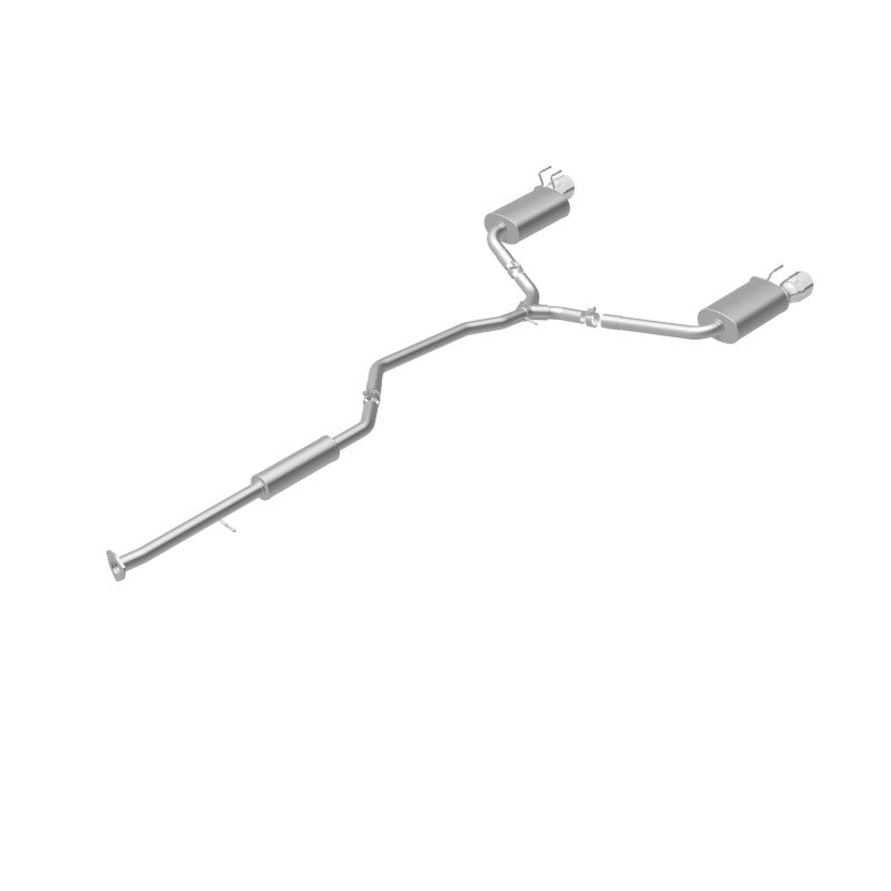 MagnaFlow Sys C/B 2015 Honda Accord 3.5L V6 2.5in SS Dual Split Rear Polished 4.5 Tip - 19181