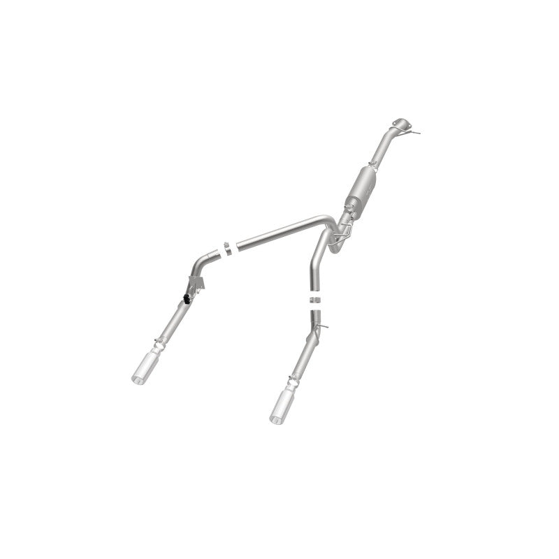 MagnaFlow Stainless Cat-Back Exhaust 2015 Chevy Colorado/GMC Canyon Dual Split Rear Exit 3.5in - 19019