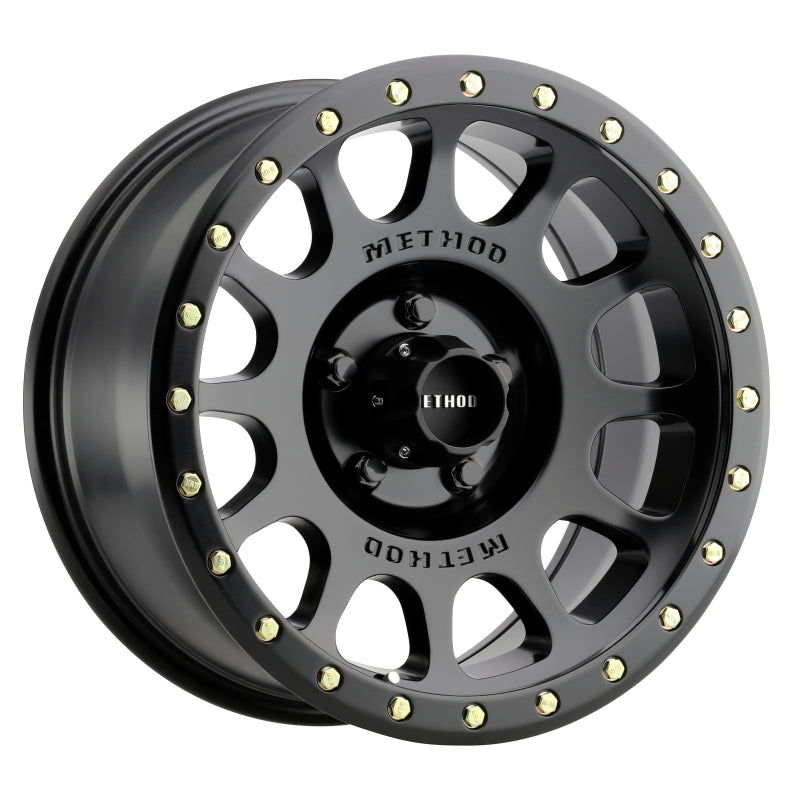 Method MR305 NV 17x8.5 0mm Offset 5x4.5 83mm CB Matte Black Wheel - MR30578512500