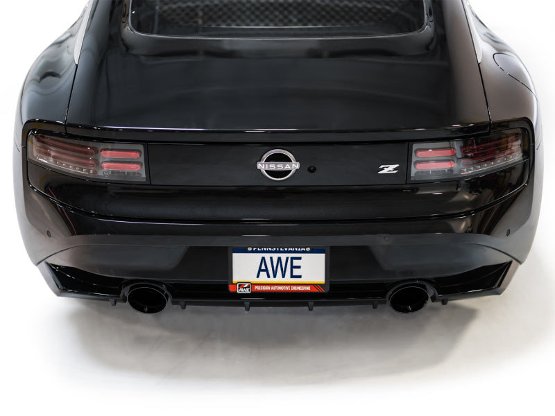 AWE 2023 Nissan Z RZ34 RWD Touring Edition Catback Exhaust System w/ Diamond Black Tips - 3015-33400