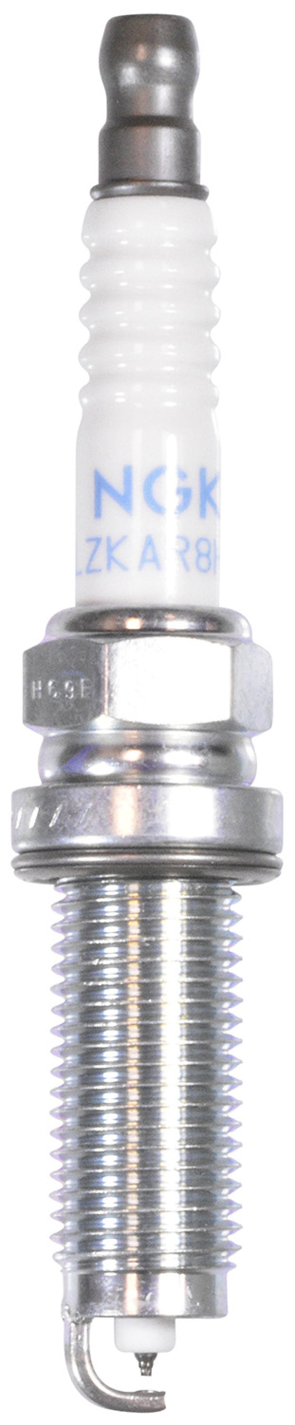 NGK Laser Iridium Spark Plug Box of 4 (ILZKAR8H8S) - 95112 for 2016-2020 Honda Civic - front view