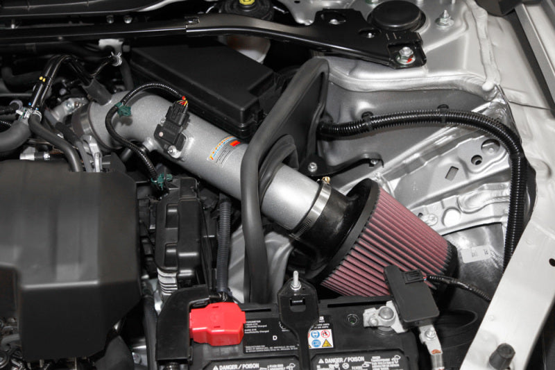 K&N 2013-14 Honda Accord 2.4L L4 69 Series Typhoon Air Intake System - Silver Cold Air Intake Kit - 69-1213TS