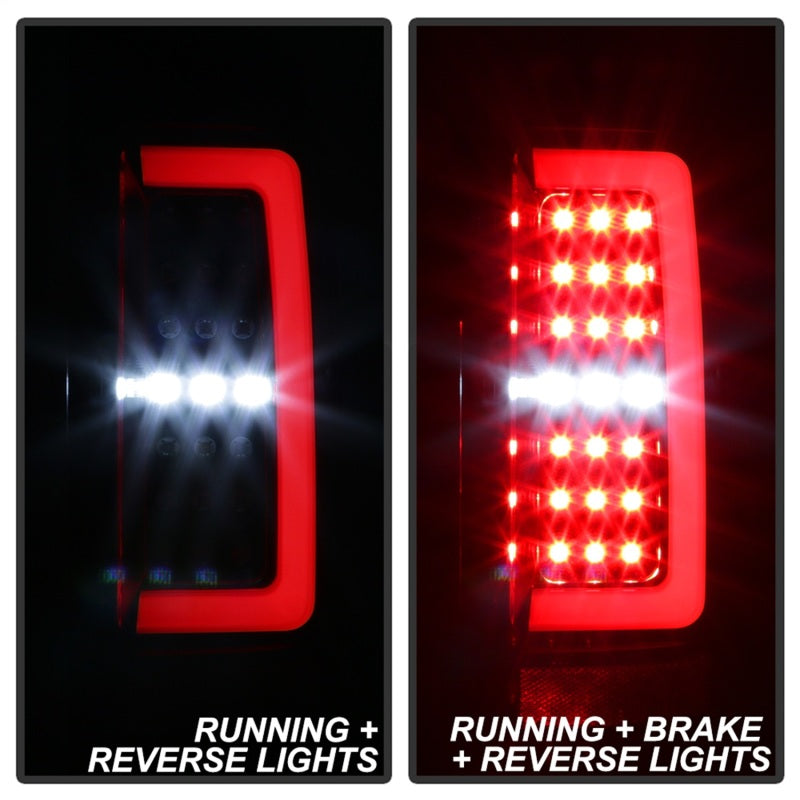 Spyder Chevy Colorado 2015-2017 Light Bar LED Tail Lights - Black Smoke ALT-YD-CCO15-LED-BSM - 5085252