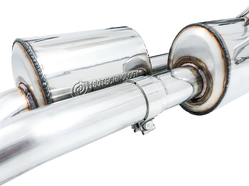 AWE Tuning 2021 RAM 1500 TRX 0FG Cat-Back Exhaust - Diamond Black Tips - 3015-33005
