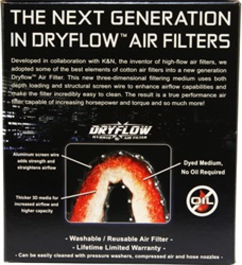 AEM Aif Filter, 3inFLG/ 5inOD/ 6-1/2inH Dry Flow - 21-2036DK