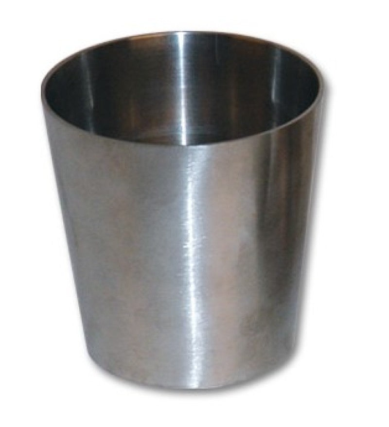 Vibrant 1.5in x 1in 304 Stainless Steel Straight Reducer - 2687