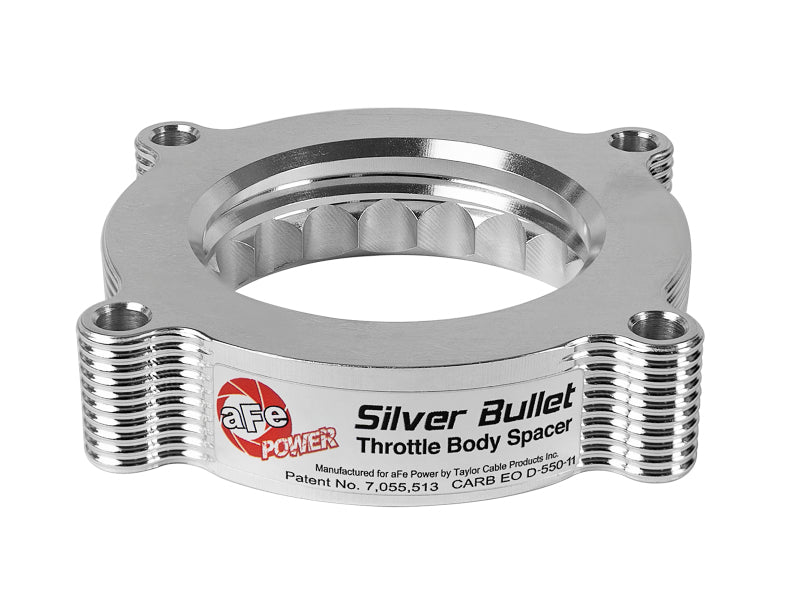 aFe Silver Bullet Throttle Body Spacers TBS Ford F-150 Raptor 10-12 V8-6.2L - 46-33011