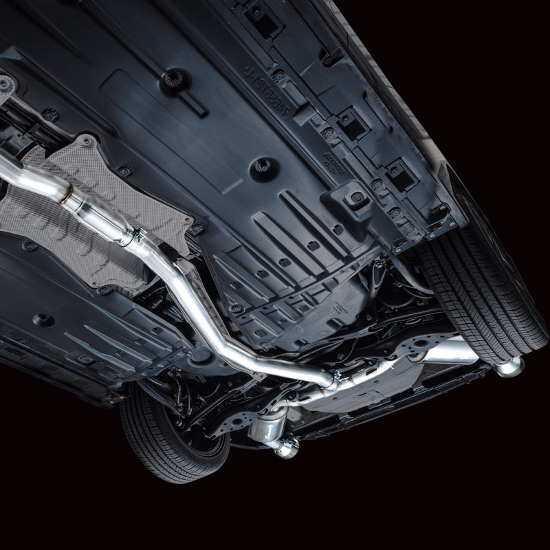 AWE Tuning 22+ Honda Civic Si/Acura Integra Touring Edition Catback Exhaust - Dual Chrome Silver Tip - 3015-32331