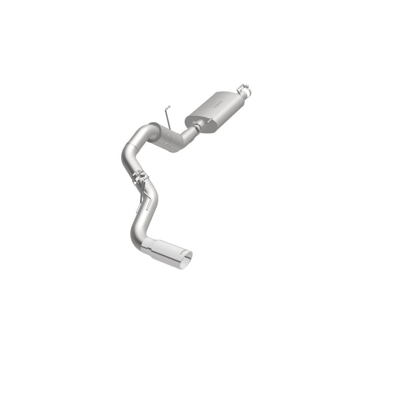 MagnaFlow Cat-Back, SS, 4in, Single Pass Side Rear Exit 5in Tip 14-15 Ram 2500 6.4L V8 CC LB/MC SB - 19200