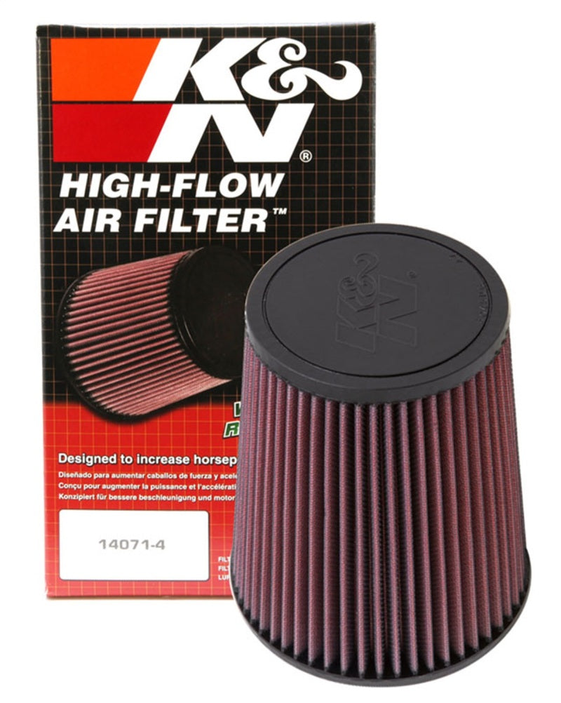 K&N 6 inch OD-Base 4 1/2 inch OD-Top 7 Inch H Round Tapered Universal Air Filter - RF-1015