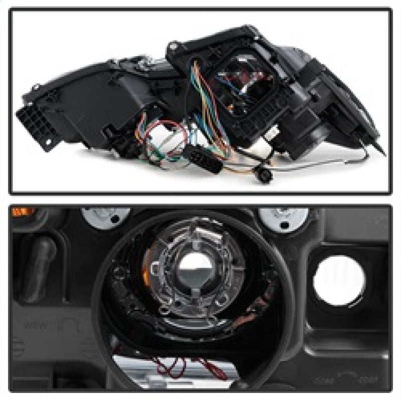 Spyder Lexus GS 300 / 350 / 450 06-11 Headlights - HID Model Only - Black PRO-YD-LG06-HID-DRL-BK - 5082800